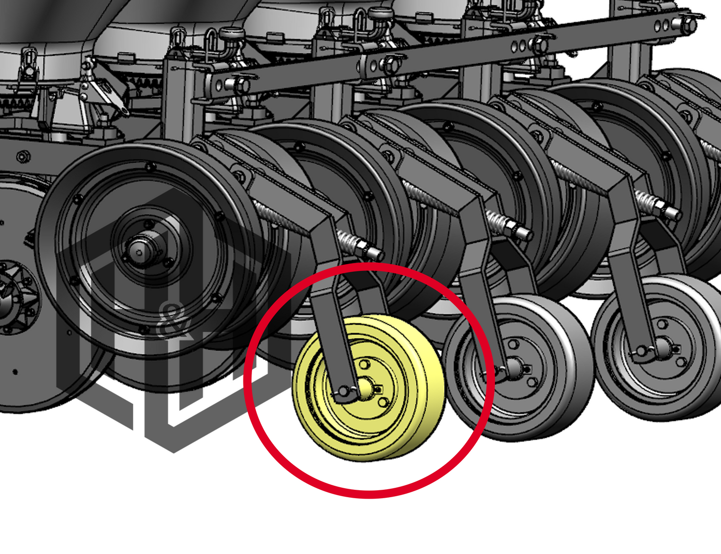 RODA COMPACT MENOR-V COMPLETA PLANTADEIRA MF104
